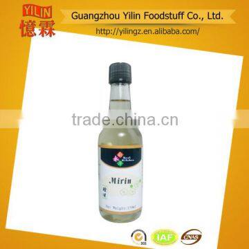 Price Competitive 150ml Glass Bottled Pack Japanese Seasoning Sauce Mirin Certified With HACCP and ISO
