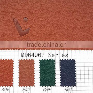 Hot stamp change color PU leather