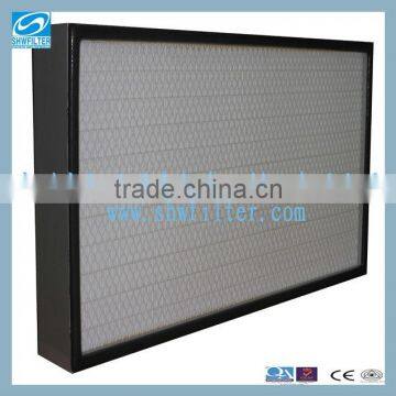 Metal Frame Mini Pleat HEPA Filter