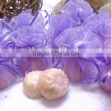 2015 new alibaba organza pouch wholesale mesh soap bag