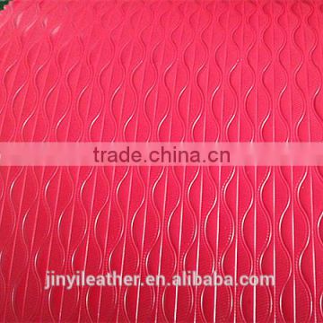 New design DJ329 hot sale pvc imitation leather guangzhou good quality wallpaper