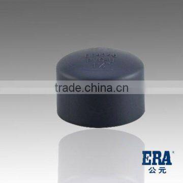 Factory price logo custom pvc pipe threaded end cap