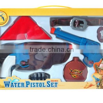 big box cowboy toy gun set with double gun