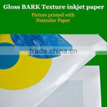 Glossy Cloth Texture inkjet paper, fine art paper