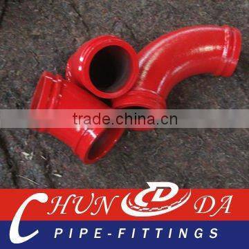 DN125 Concrete Pump Elbows (R275*20D,Double Layers)