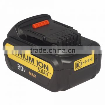 battery For DeWALT DCB205-2 20V MAX Premium XR 5.0Ah Lithium Ion Power Tool Battery dewalt tool battery