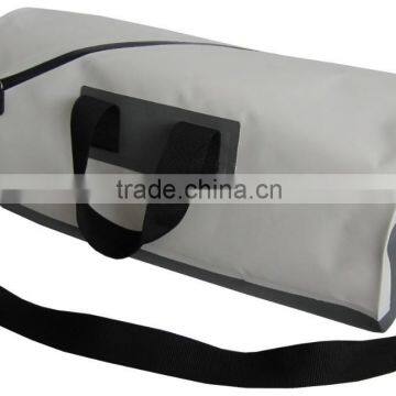 Outdoor sport use pvc tarpaulin folding waterproof marine dry duffle bag with shoulder strap