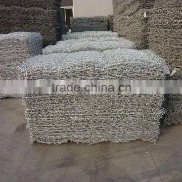 80x100mm galvanized hexagonal Gabion mesh