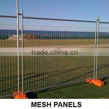 Hot dipped temporary fence