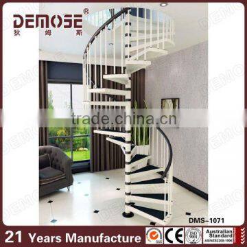 home decoration luxury wood stairs with low price