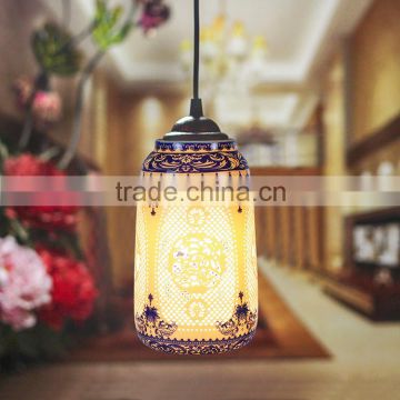 Jingdezhen ceramic linear pendant light hanging pendant light