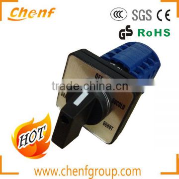 High Quality Changeover 10A Mini Rotary Switch ON OFF Selection With CE/Rohs