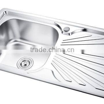 SC-D09 CLASIKAL best selling 304 stainless steel kitchen sink