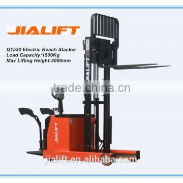 Jialift 1500Kg Electric Reach Stacker Q1530