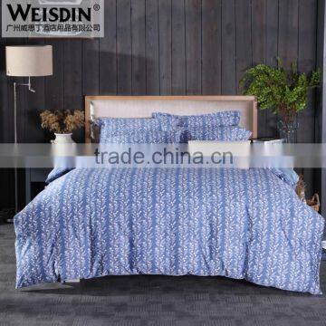 100% cotton printed bed sheet bedding in sets