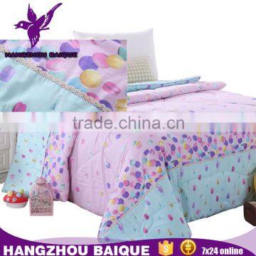 Colorful Little Candies Pattern Polyester Filling Cotton Comforters