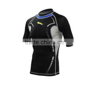 Dri Fit Breathable Rash Guard Men's Wholesale Rash Guard,High Quality Rash Guard