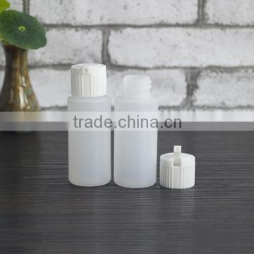 HDPE 100ml bottle 100ml squeeze bottle flip top