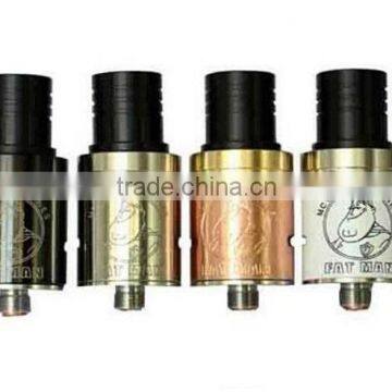 Laste 2015 Feature Mod Fat Man Rda Atomizer , Low Cost Wide Bore Droping Atomizer Manufacturer&supplier photo-3