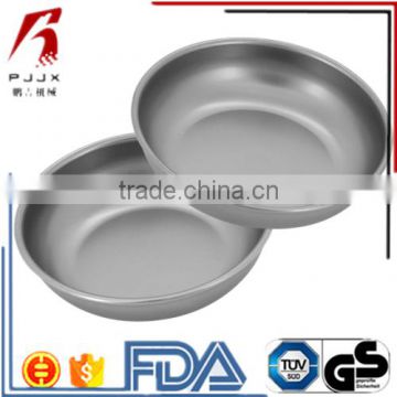 Pure Titanium metal stainless plate design