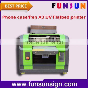 A3 uv led plastic card printer with one original dx5 head 1440dpi