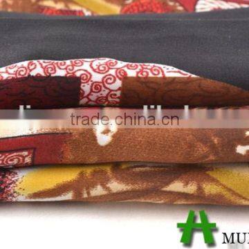 Shaoxing Textile Polyester 50D Dubai Floral Satin Fabric photo-6