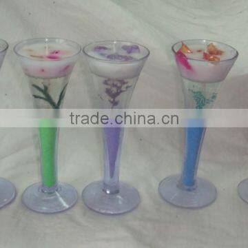 taper cup jelly candle