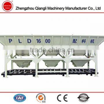Portable Cement Concrete Batching Machine For Plant PLD1600