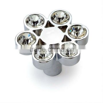 Orante crystal knobs, modern bedroom furniture knob, knobs