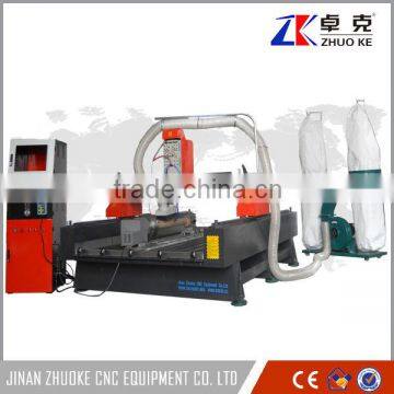 4 Axis Woodworking CNC Router Machine ZKM-1325 With Dust Collector Of Mach3 Controller photo-3