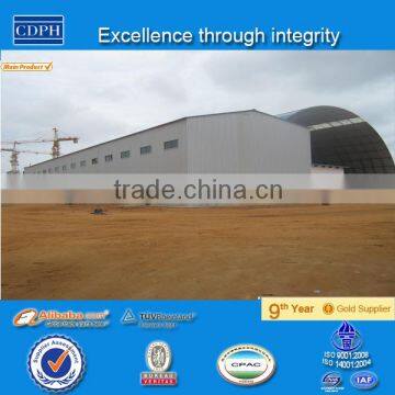 customise prefabricated warehouse. big prefab workshop