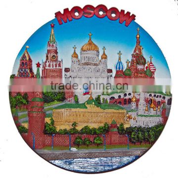 souvenir 3D decorative ceramic wall plates