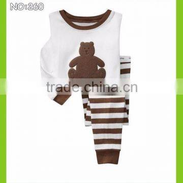 kids cotton clothes baby cartoon bear pajamas children lovely sleepwear long sleeve girls pyjamas boys fashion pijamas