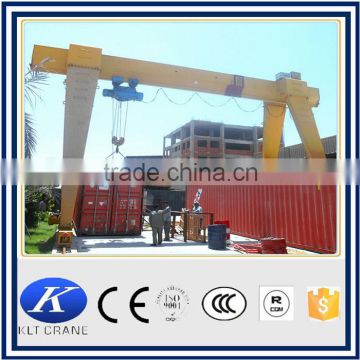 Professional design single girder gantry crane 20 ton