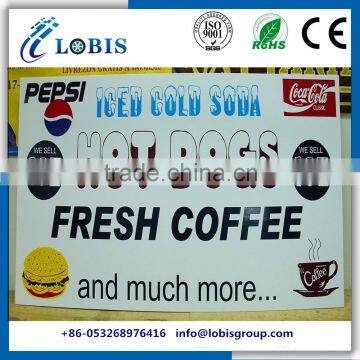 Full Printing Corflute Plastic Road Sign Board