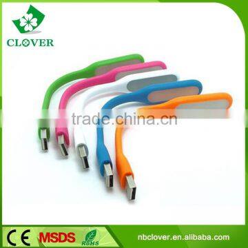 6 LED 220MA rubber led work light mini usb led light