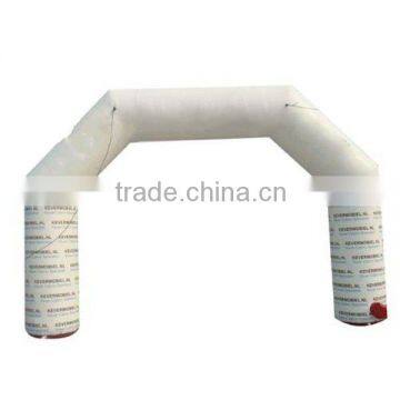 white advertising inflatable arch