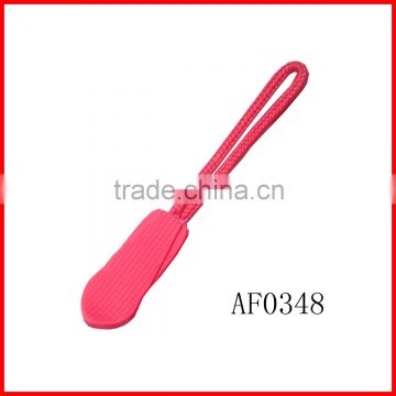 Delicate handbag puller, plastic zipper puller, high quality zip puller