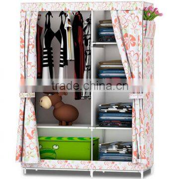 Simple Wardrobe,Non-woven Folding Wardrobe photo-4