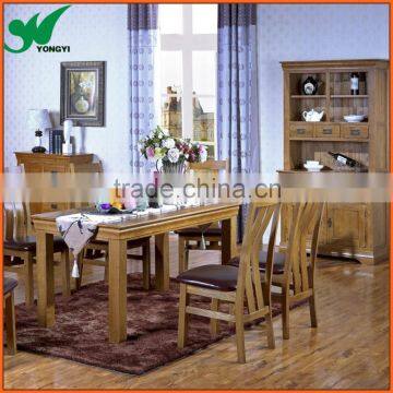 Cheap Wooden Dining Table and Chair Set
