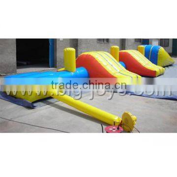 Adult aqua water obstacle inflatable water obstacle course for sale