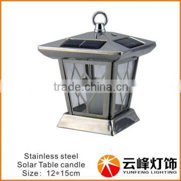 2014 NEW SOLAR TABLE CANDLE LIGHT solar candle light