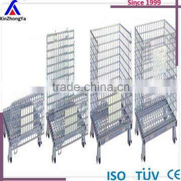 Looking for wonderful metal pallet cage with drop side gate design