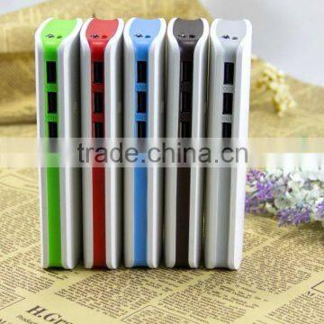 Multi-functional 3 Outputs Power Bank With Light 10000mah for Mobile Phone With Battery Indicator photo-2