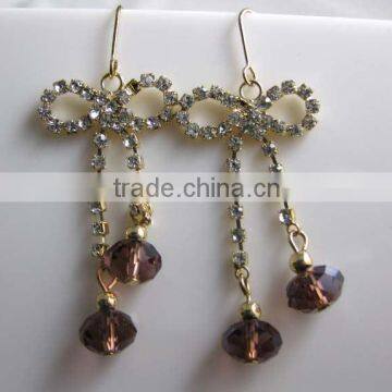 crystal earring