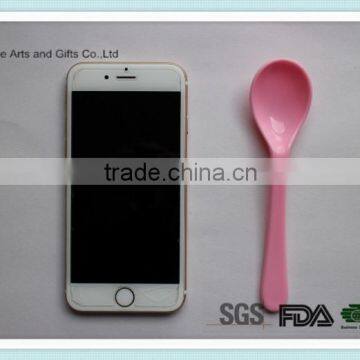 Food Grade Colorful Ice Cream Plastic Mini Spoon photo-3