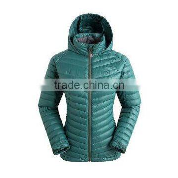 Womens Active Hooded Lightweight Downproof Jacket