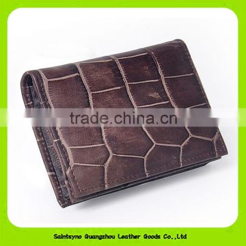 16459 High-end christmas gift Genuine leather name card holder set in guangzhou