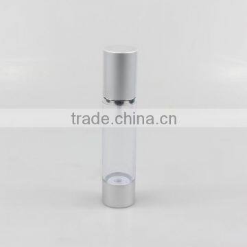 promotional stylish serum bottle 15ml airless pump bottle