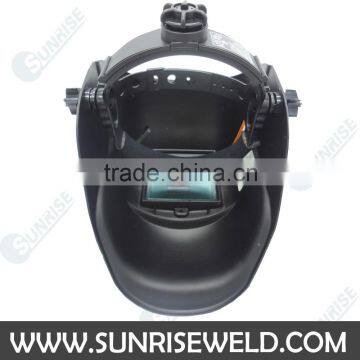 High Quality Solar powered Auto-darkening Welding Helmet/welding mask Purple 2016 new design